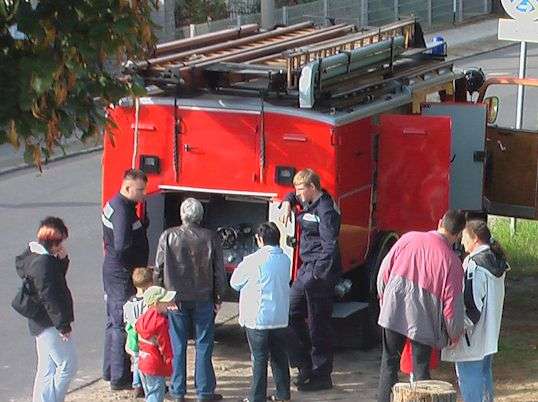 Besucher am S4000-1 aus Bornstedt